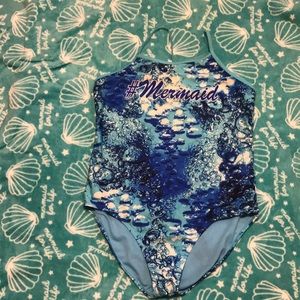 Girls size 14-16 one piece swimsuit